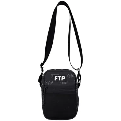 Pre-owned Ftp Outline Side Bag In Black
