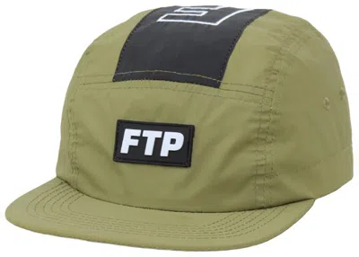 Pre-owned Ftp Reflective Drawcord Outdoor Hat In Olive