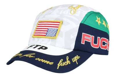 Pre-owned Ftp Souvenir Camp Hat Navy