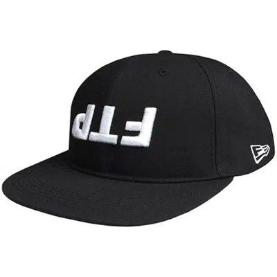 Pre-owned Ftp Upside Down Fitted Hat In Black