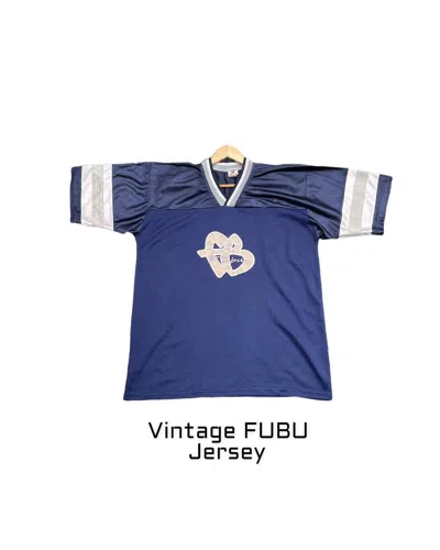 Pre-owned Fubu X Jnco Vintage & Fubu Jersey In Blue