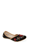 Fuchsia Lotus Flat In Multi