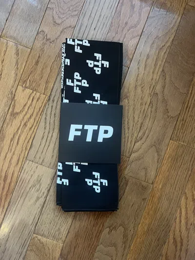 Pre-owned Fuck The Population Ftp Bandana (3 Pack) Black