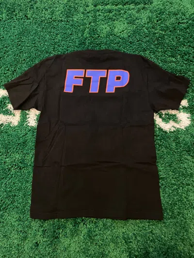Pre-owned Fuck The Population Ftp Logo Tee Purple Size Large In Black