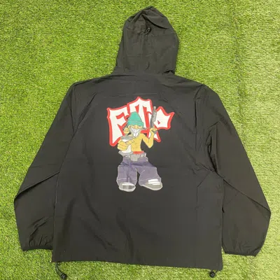 Pre-owned Fuck The Population Ftp Tagger Anorak In Black
