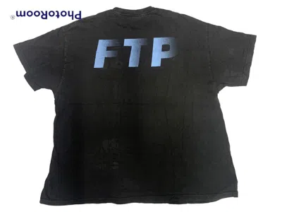 Pre-owned Fuck The Population Vintage  Spell Out Nicely Faded In Black