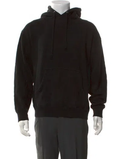 Pre-owned Fucking Awesome Crew Neck Long Sleeve Hoodie In Black