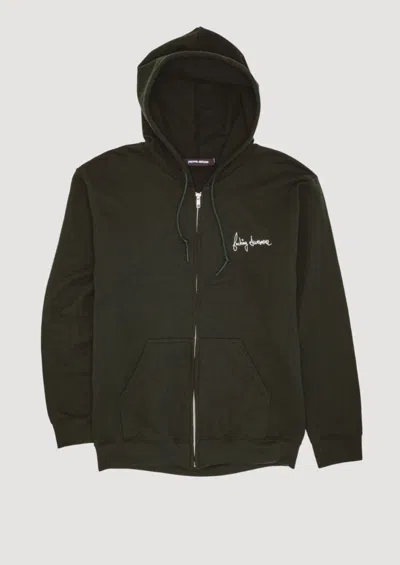 Fucking Awesome Dill Collage Zip Hoodie In Green