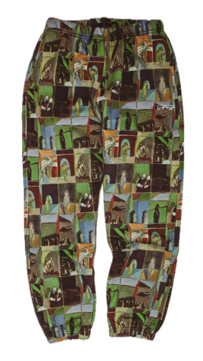 Fucking Awesome Doll House Sweatpants In Green