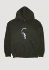 Fucking Awesome Mouth Girl Hoodie In Green