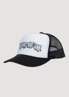 Fucking Awesome Warp Stamp Trucker Hat Scanner In Black
