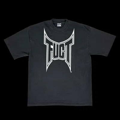 Pre-owned Fuct 2024  Fight Club Tee Black Tapout Ufc Shirt