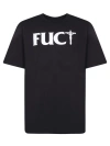 Fuct Crossed  Black T-shirt In Black