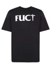 Fuct Crossed  Black T-shirt In Black