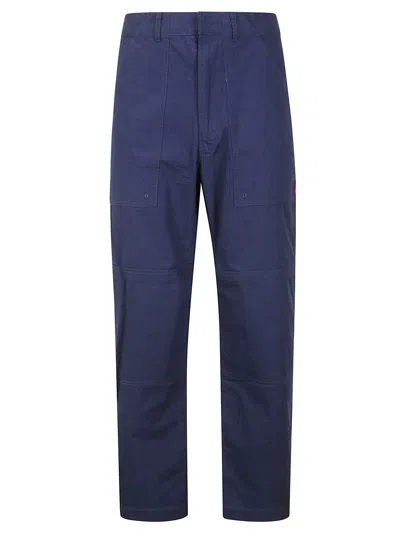 Fuct Knee Pad Cargo Pants In Patriot Blue