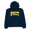 Fuct Logo Hoodie In Blu