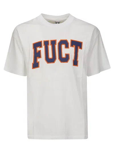 Fuct Logo Tee In White