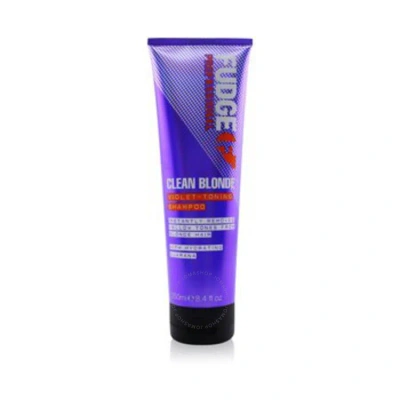 Fudge Clean Blonde Violet-toning Shampoo 8.4 oz Hair Care 5060420335538 In Violet / Yellow