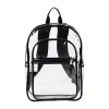 Fuel Clear Backpack With Dual Front In Black