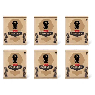 Fuggler Pack Of 6 Zuru  Baby Fugg 3.5 Inch Plush Toy Mystery Random Assortment In Multi