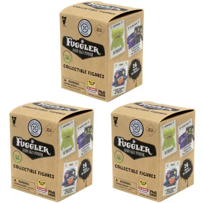 Fuggler Set Of 3 Zuru  Mystery Collectible Mini Figures Limited Edition Designs In Multi