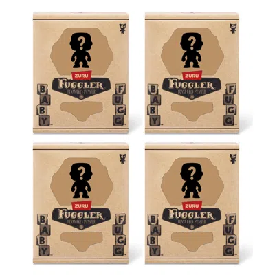 Fuggler Set Of 4 Zuru  Baby Fugg 3.5 Inch Plush Toy Mystery Random Assortment