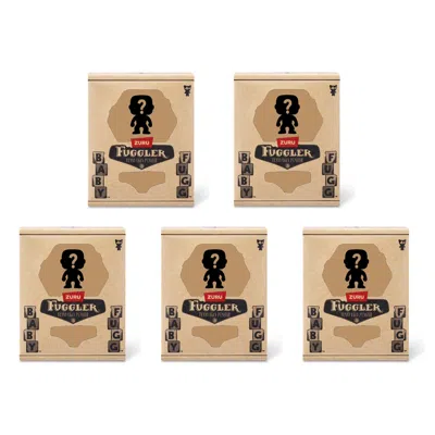 Fuggler Set Of 5 Zuru  Baby Fugg 3.5 Inch Plush Toy Mystery Random Assortment In Multi