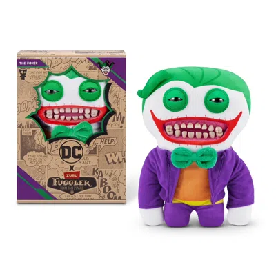 Fuggler X Dc By Zuru Joker Funny Ugly Monster Plush In Multi