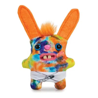 Fuggler Zuru  Baby Fugg Series 3 Grin Grin 3.5 Inch Plush Toy In Orange