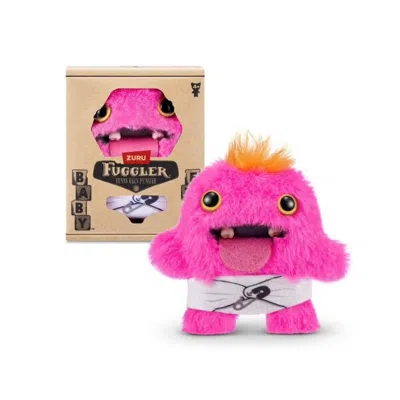 Fuggler Zuru  Baby Fugg Series 3 Oogah Boogah 3.5 Inch Plush Toy In Pink