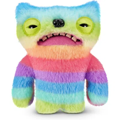 Fuggler Zuru  Fart Face Wide Eyed Weirdo Funny Ugly Monster Plush Toy 9 Inch In Multi