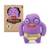 Fuggler Zuru  Gold Fuggs Mr Needles Purple Funny Ugly Monster Plush Toy 9 Inch In Purple
