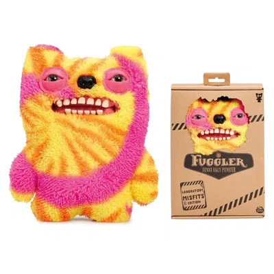 Fuggler Zuru  Labratory Misfits Old Tooth Yellow 9 Inch Plush Toy