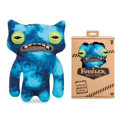 Fuggler Zuru  Labratory Misfits Wide Eyed Weirdo Blue 9 Inch Plush Toy