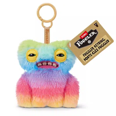 Fuggler Zuru  Mini  Wide Eyed Weirdo Pastel 5 Inch Plush Keyring