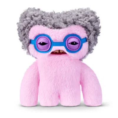 Fuggler Zuru  Old Fogies Squidge Pink 9 Inch Plush Toy