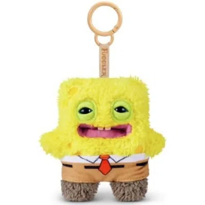 Fuggler Zuru  Spongebob Squarepants 5 Inch Keyring Plush Funny Ugly Monster In Multi