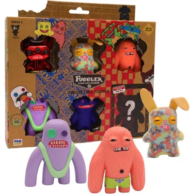 Fuggler Zuru  Teenage Mutant Ninja Turtles Spongebob 2.5 Inch Collectible Assorted Figures 6 Pack Ran In Multi