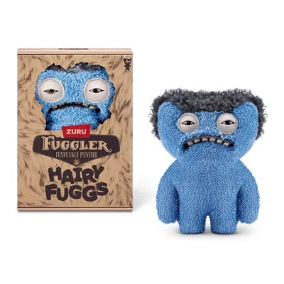 Fuggler Zuru S Hairy Fuggs Old Gnawing Terror Blue 9 Inch Plush Toy
