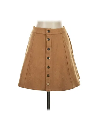 Pre-owned Fuinloth Casual Skirt In Brown