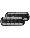 Ful Adjustable Ankle & Wrist Weights 2lbs Each In Black