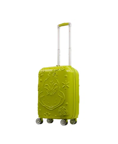 Ful Dr. Seuss Grinch Medium Hardside Carry-on Spinner In Green