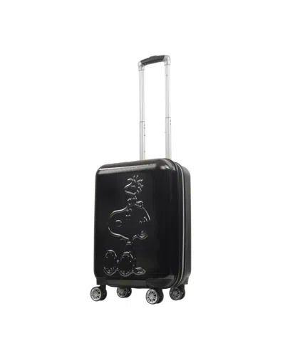 Ful Embossed Molded Medium Hardside Carry-on Spinner In Black