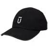 Ful Fūl Elastic Bungee Cap With Reflective Sandwich Visor In Black
