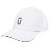 Ful Fūl Elastic Bungee Cap With Reflective Sandwich Visor In White