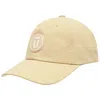 Ful Fūl Rubber Patch Nylon Cap With Rubber Tab Hook And Loop Backstrap In Neutral