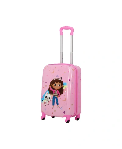 Ful Gabbys Doll House  Sketch Your Dreams Kids 21" Luggage In Pink