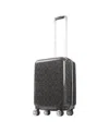 Ful Hello Kitty Pose All Over Print 21" Hard-sided Luggage In Black