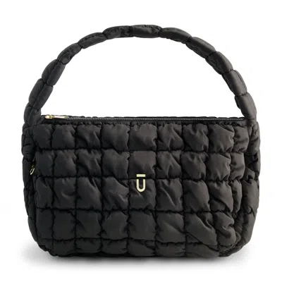 Ful Quilted Slouchy Handbag In Black