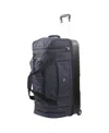 Ful Workhorse Rolling Medium Duffle Bag In Black